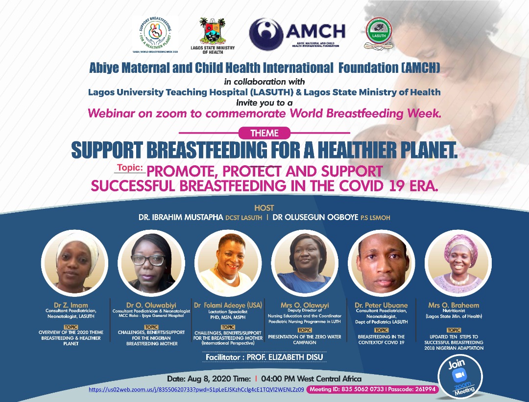 AMCH CELEBRATES WORLD BREASTFEEDING WEEK 2020