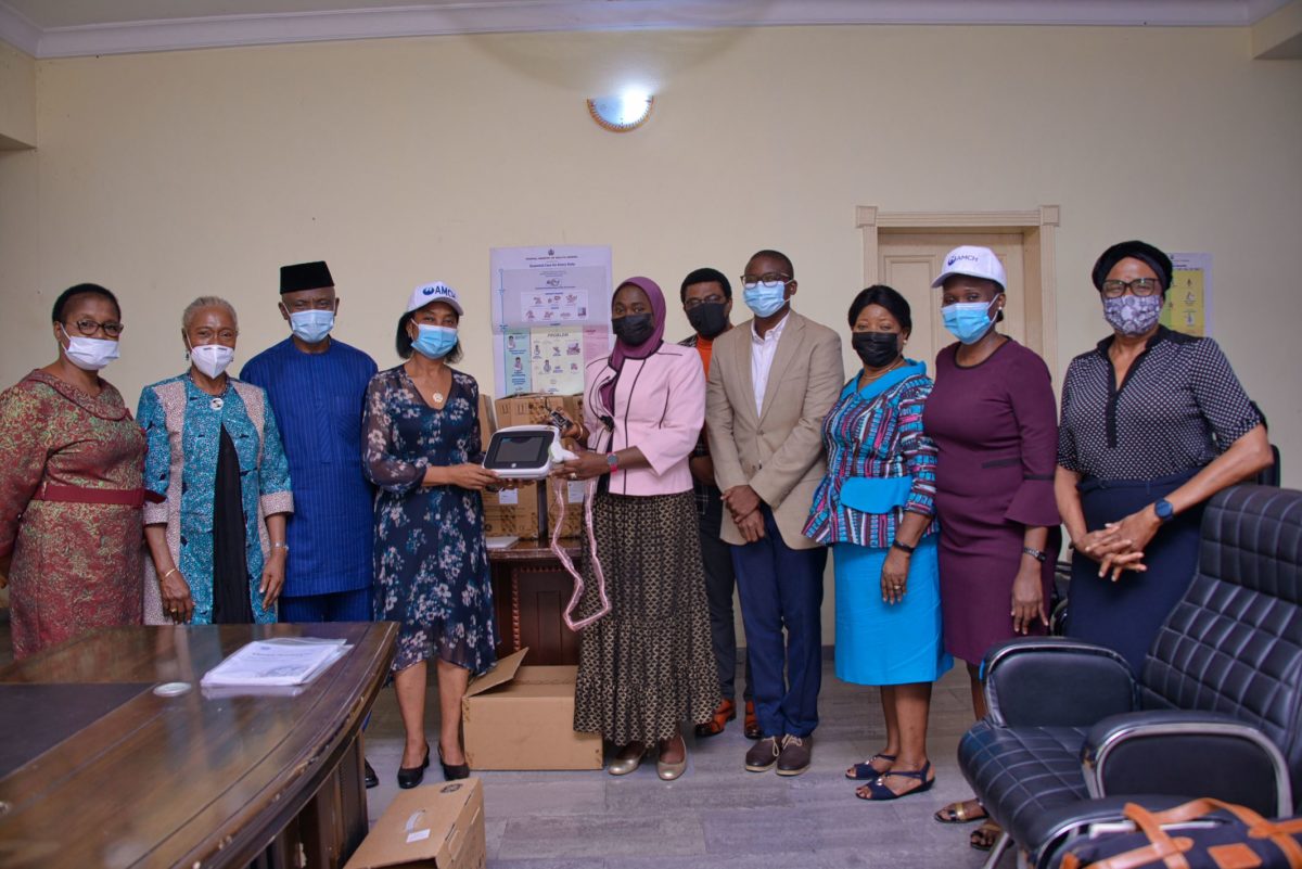 AMCH Receives Donation of Vscan Ultrasound Equipment from GE West Africa
